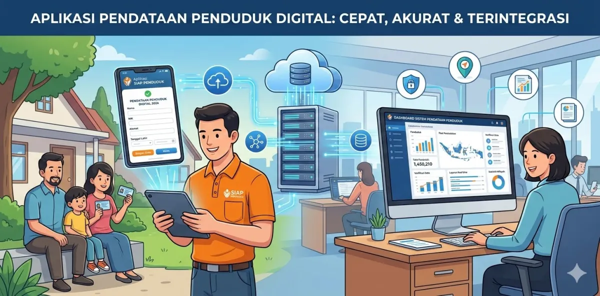 Aplikasi Input Data Penduduk, Ini Fitur dan Link Download Gratisnya