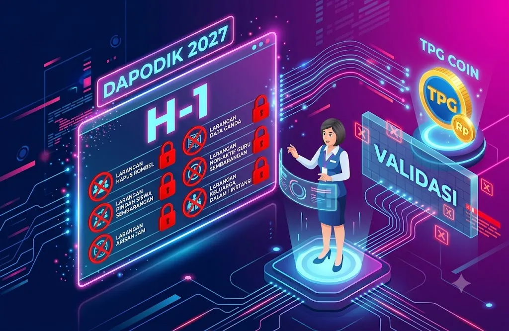 H-1 Rilis! Wajib Tahu, Ini 7 Larangan Fatal Setelah Sinkron Dapodik 2027 Agar TPG Juli 2026 Tidak Hangus