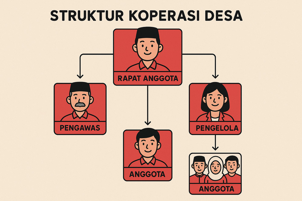 Kopdes struktur