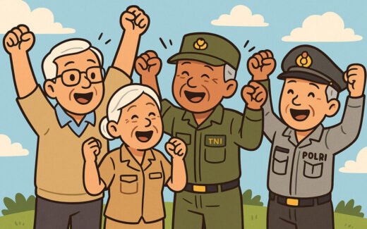 PP No 8/2024 Berlaku! Daftar Resmi Gaji Pensiunan PNS, TNI, Polri yang Cair September 2025