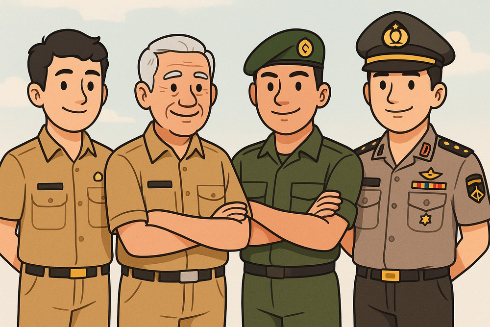 Pns pensiunan tni polri