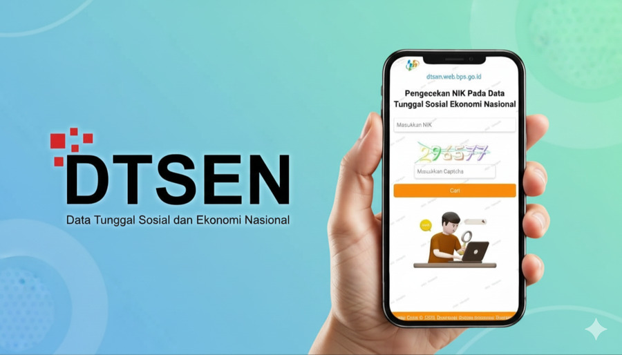 Panduan Lengkap Cara Cek Status Desil DTSEN BPS Terbaru 2025 Lewat Aplikasi Cek Bansos Kemensos