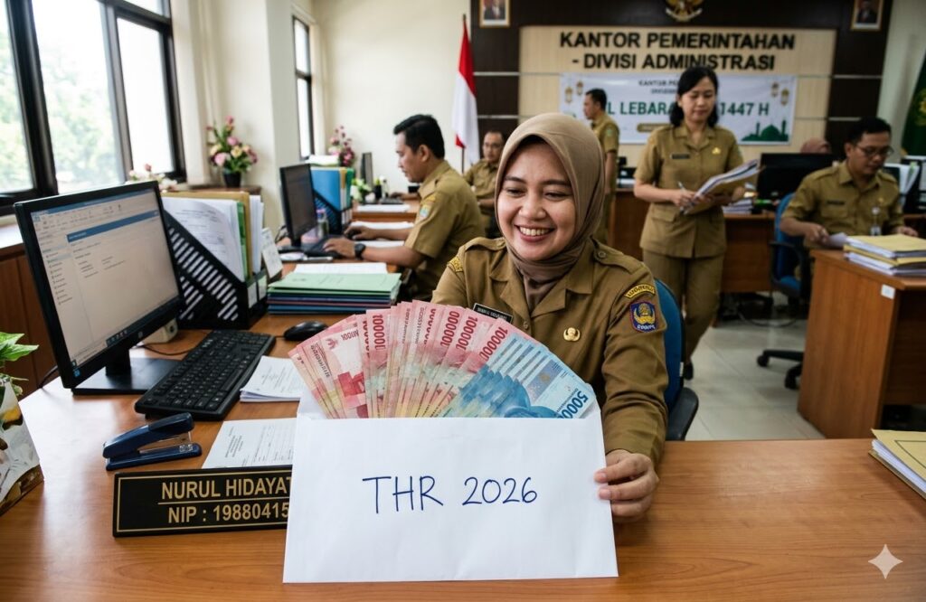 Rincian Lengkap THR 2026 PNS, TNI, dan Polri Berdasarkan Golongan, Pemerintah Siapkan Anggaran Rp55 Triliun
