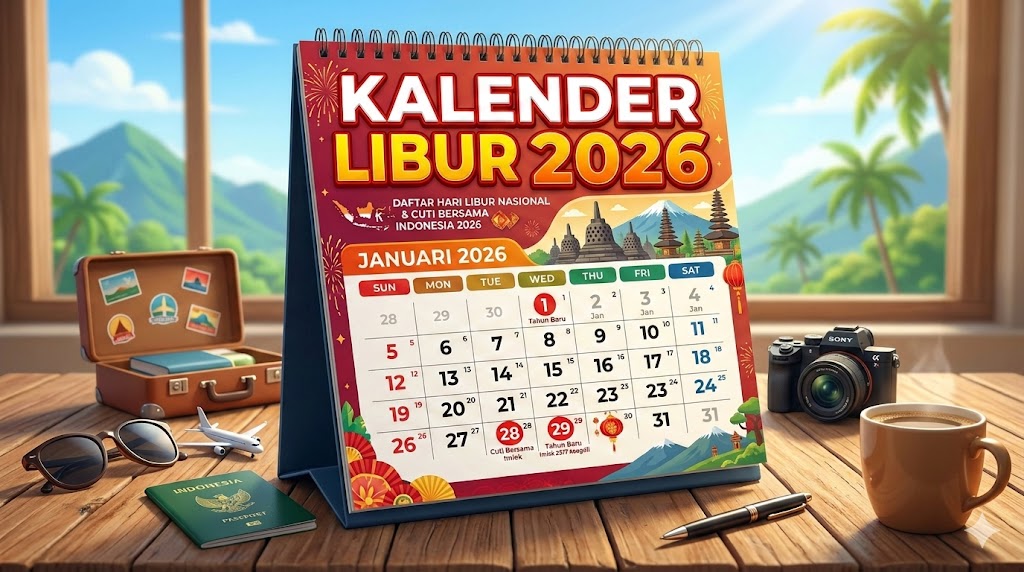 Lengkap! Jadwal Libur Nasional dan Cuti Bersama Idul Fitri 2026