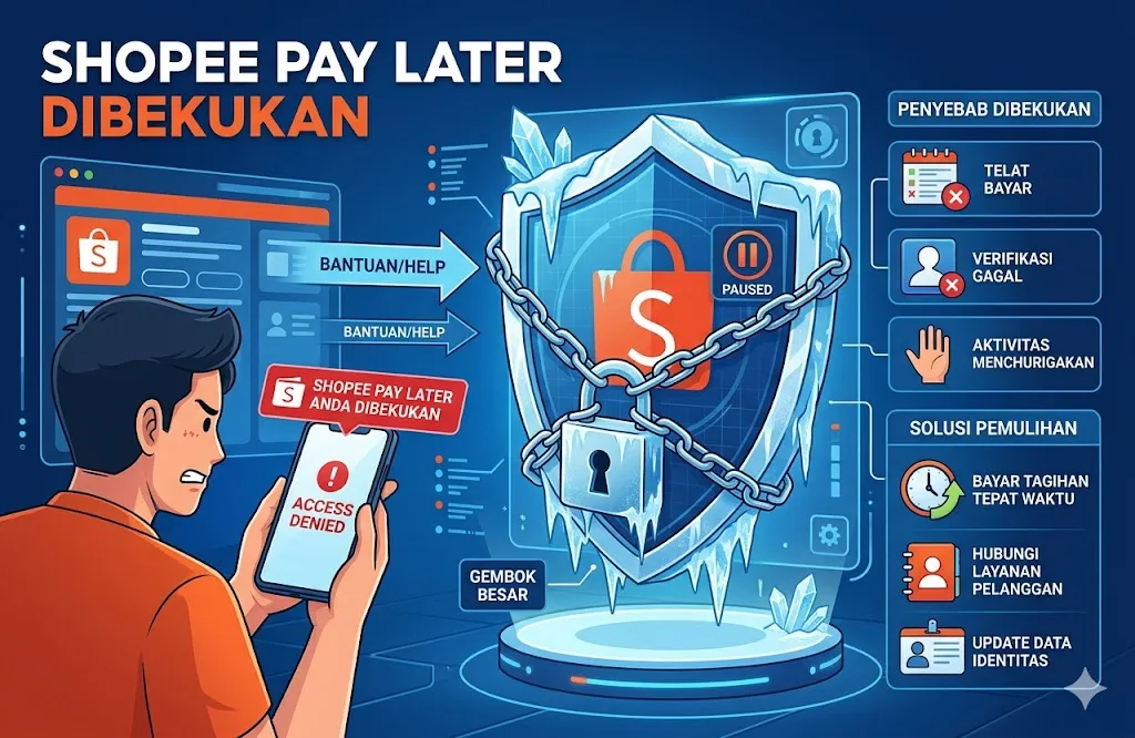 Akun SpayLater Diblokir? Jangan Panik! Simak 5 Penyebab & Cara Membukanya