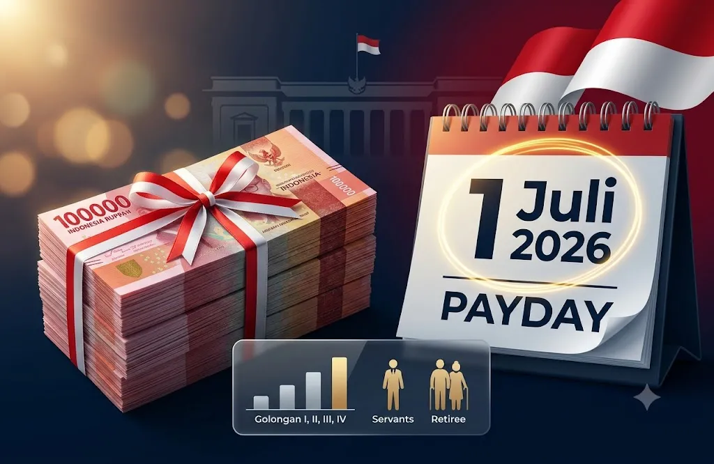 Gaji PNS dan Pensiunan Juli 2026 Cair 1 Juli, Berikut Rincian Lengkap Golongan I hingga IV
