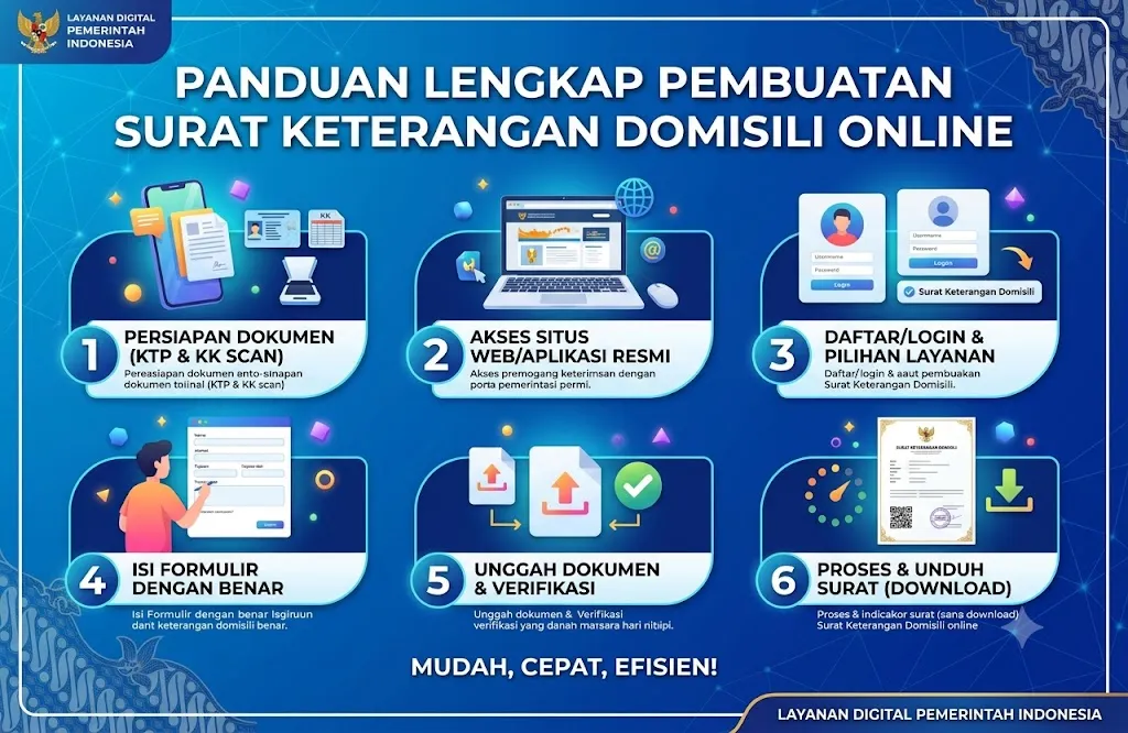 Panduan Lengkap Pembuatan Surat Keterangan Domisili Online