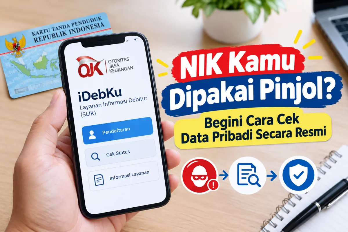 NIK Kamu Dipakai Pinjol? Begini Cara Cek Data Pribadi Secara Resmi