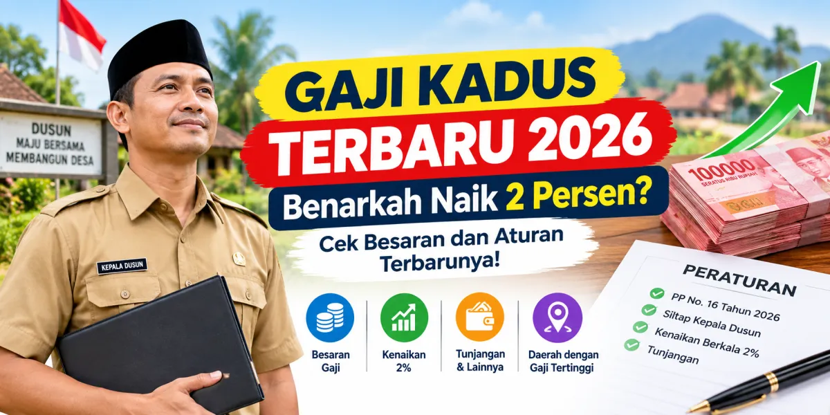 Gaji Kepala Dusun 2026 Naik? Ini Nominal Terbaru dan Daerah dengan Bayaran Tertinggi