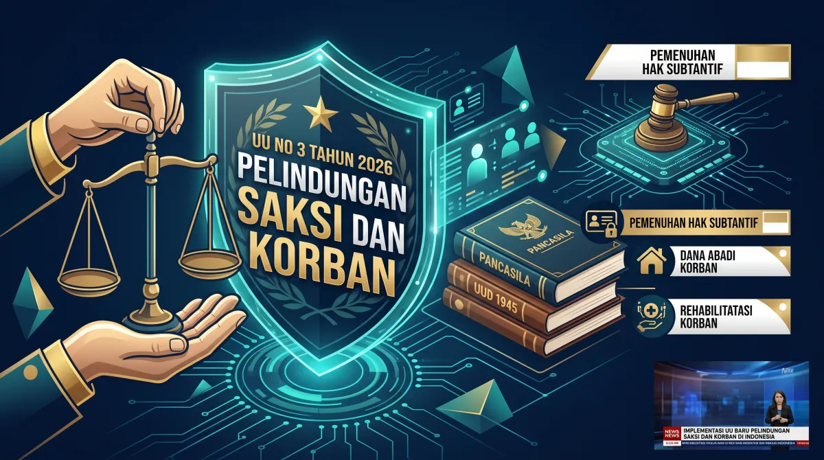 Resmi Disahkan Presiden, UU No. 3 Tahun 2026 Perkuat Pelindungan Saksi dan Korban serta Hadirkan Dana Abadi Korban