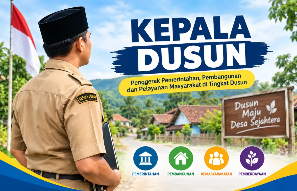 Tugas Pokok dan Fungsi Kepala Dusun Terbaru 2026 Sesuai UU Desa Tahun 2024, Ini Penjelasannya