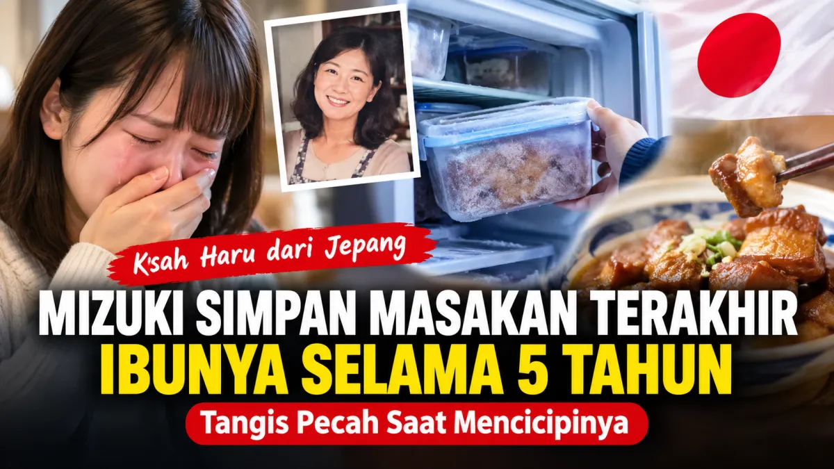 5 Tahun Disimpan di Freezer, Mizuki Menangis Saat Mencicipi Masakan Terakhir Ibunya