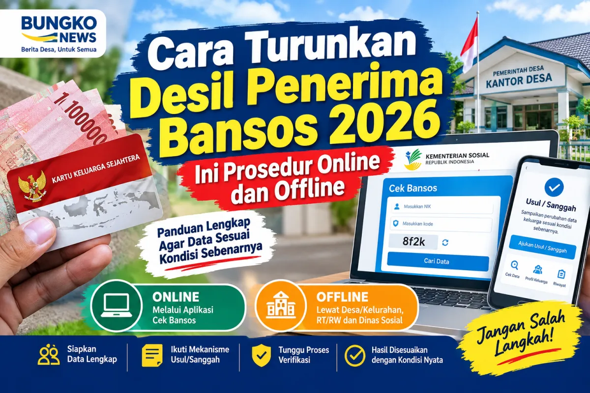 Cara Mengubah Desil Bansos 2026 agar Sesuai Kondisi Ekonomi, Cek Prosedurnya