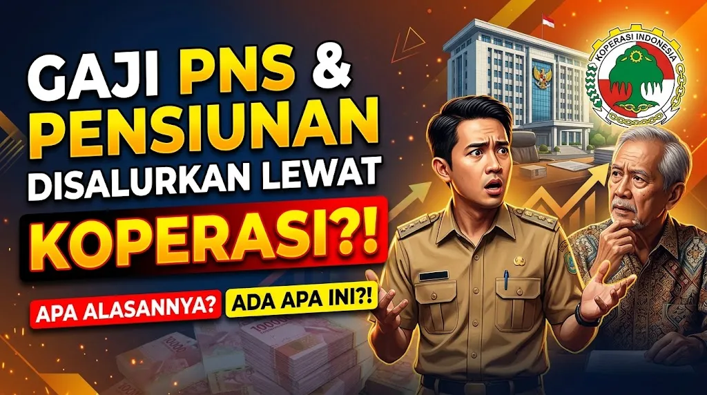 Pemerintah Godok RUU Perkoperasian, Gaji PNS hingga Pensiun Bisa Lewat Koperasi