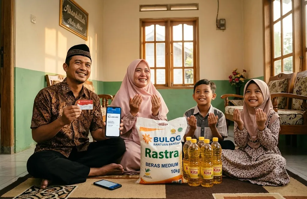 ALHAMDULILLAH! 5 BANSOS CAIR JULI 2026, CEK NOMINAL PKH, BPNT & BANTUAN PANGAN TAHAP 3 DI SINI