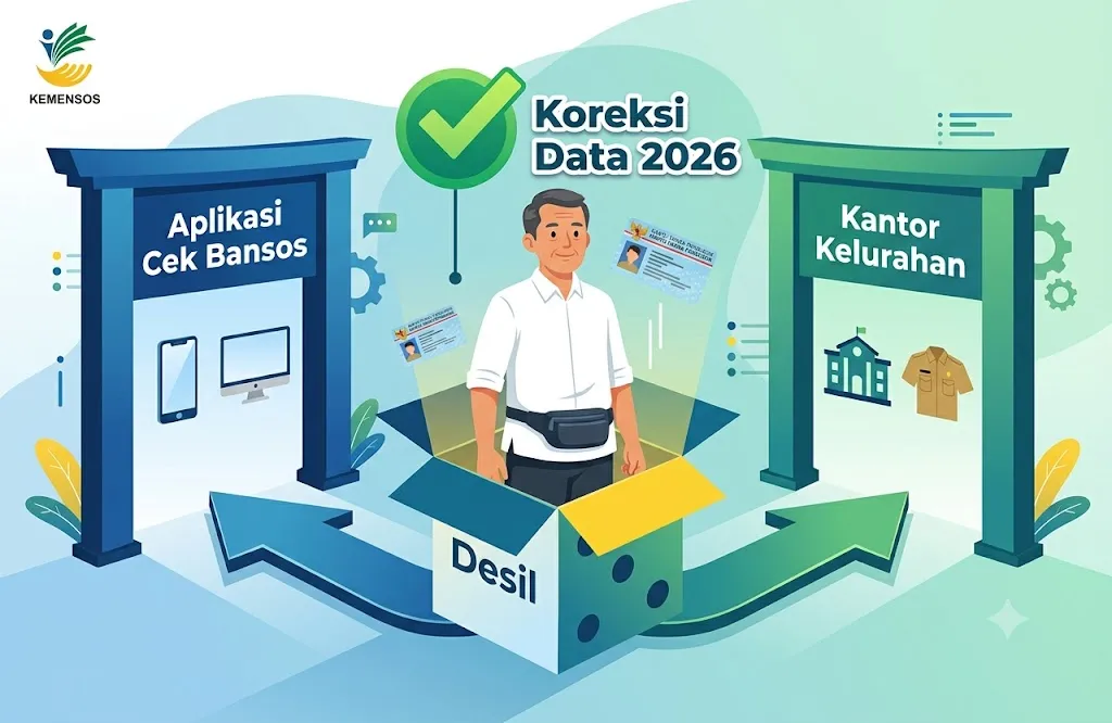 Layak Dapat Bansos tapi Terganjal Status Desil? Ini 2 Jalur Resmi Kemensos untuk Koreksi Data 2026