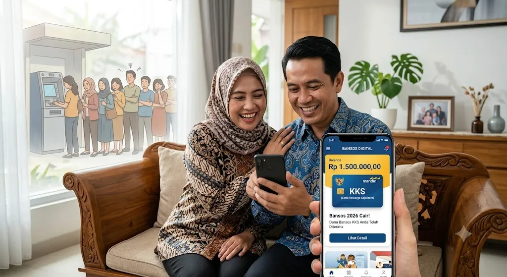 Cek Saldo KKS Lewat HP 2026 Tanpa Antri ATM, Cukup Modal Aplikasi Mobile Banking!