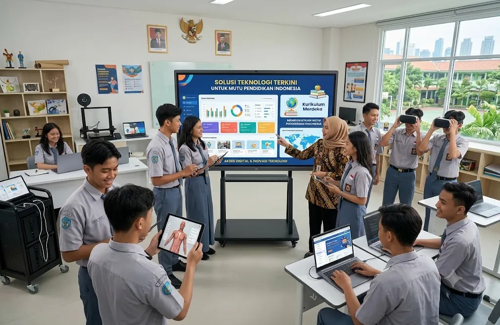 Solusi Teknologi Terkini untuk Mendukung Peningkatan Mutu Pendidikan Indonesia