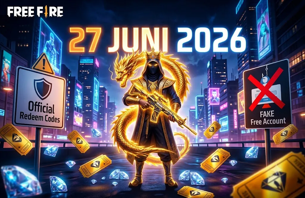 27 Juni 2026: Daftar Akun FF Sultan Gratis Full Skin & Diamond Melimpah!