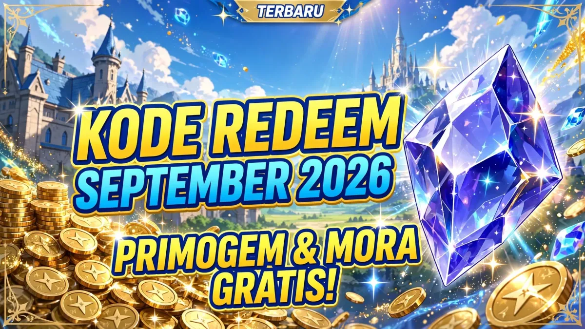 Kode Redeem Genshin Impact September 2026 Terbaru, Ada Primogem dan Mora Gratis