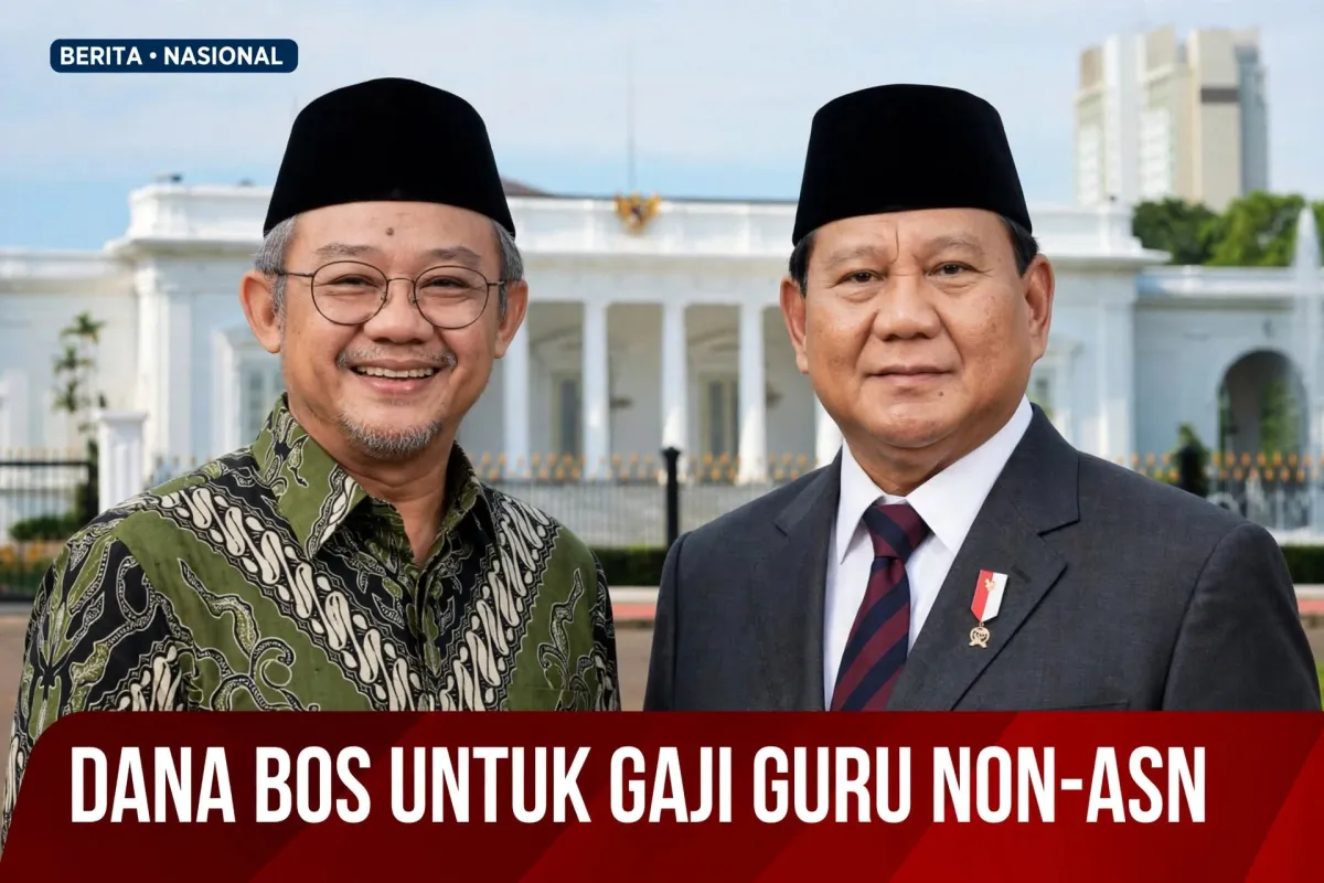 Kabar Baik! Guru Non-ASN di Sekolah Negeri Bisa Digaji dari Dana BOS