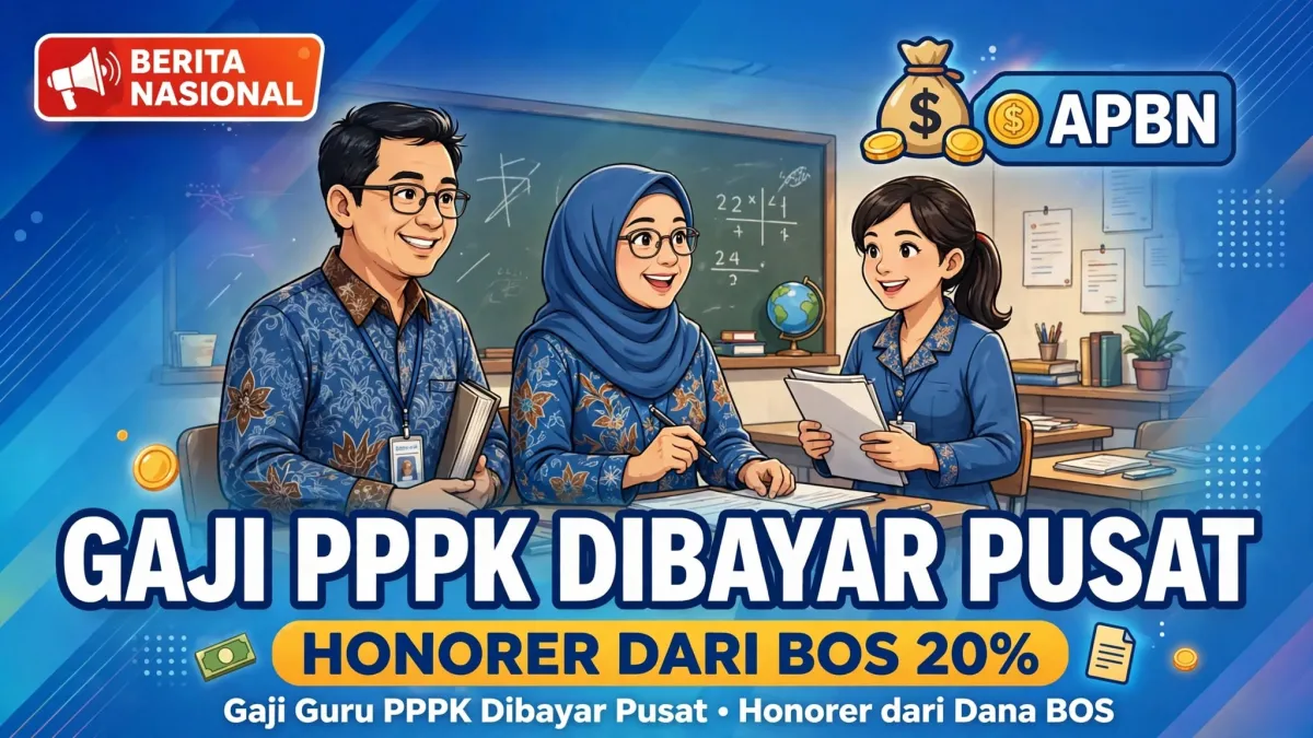 Abdul Mu'ti Pastikan PNS dan PPPK Digaji Pusat, Honorer Tetap Digaji Lewat BOS