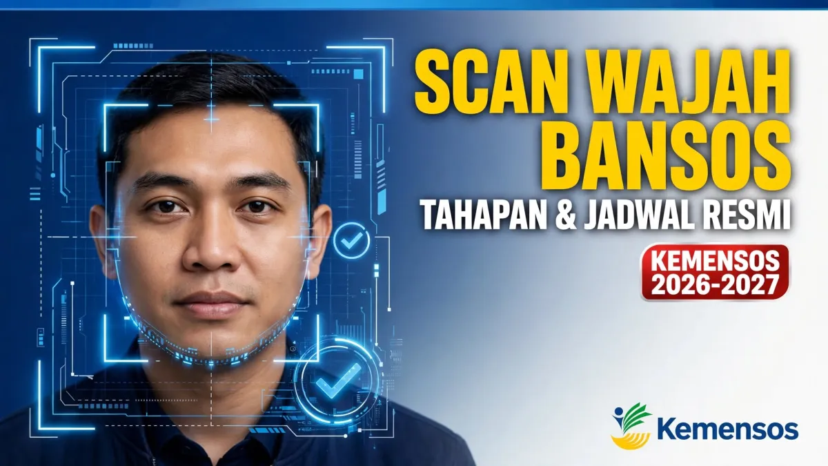 Kemensos Siapkan Scan Wajah Penerima Bansos, Ini Tahapan dan Jadwal Penerapannya
