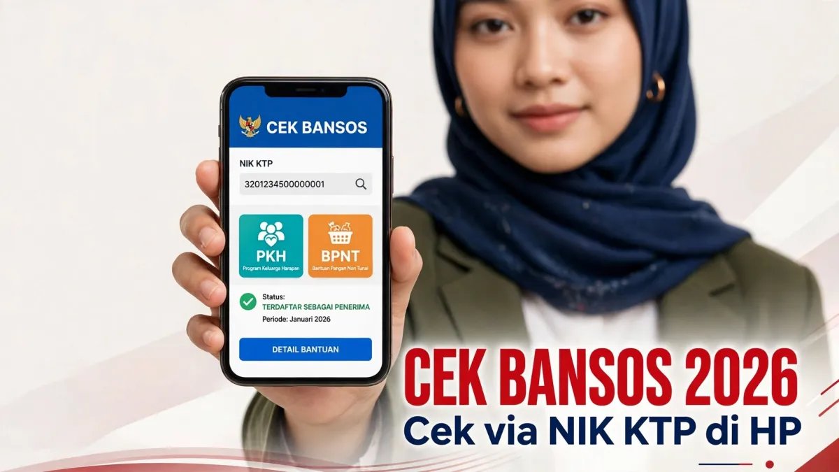 Cek NIK KTP Apakah Terdaftar Bansos? Begini Caranya di Aplikasi Cek Bansos