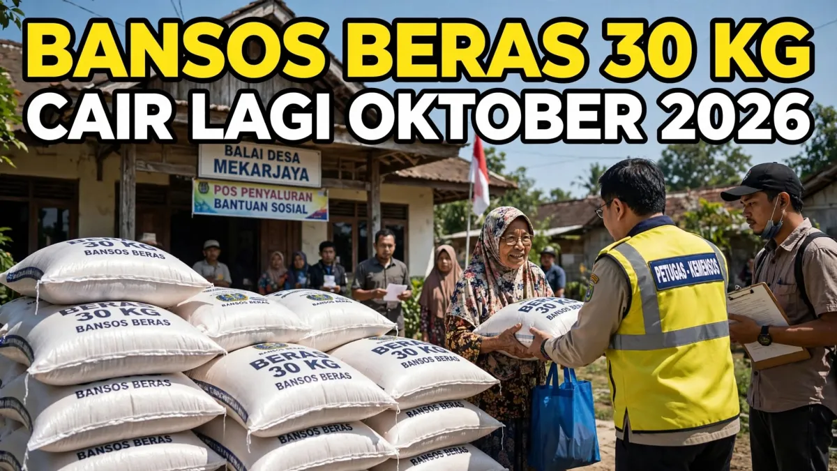 Update DTSEN Terbaru! Ini Arti Desil 1 Sampai 4 Penentu Bansos Beras 30 Kg Oktober 2026