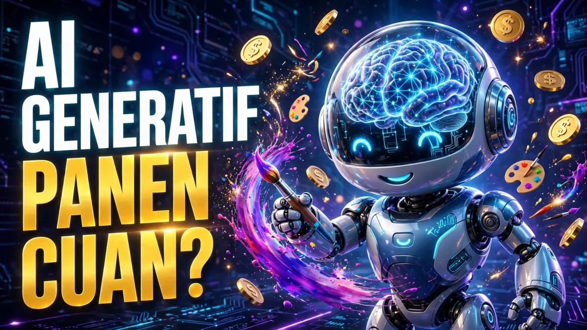 AI Generatif: Ketika Mesin Mulai Berkreasi, Siapa yang Panen Cuan?