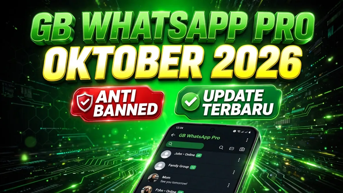 GB WhatsApp Pro v26.10.00 Oktober 2026 Anti Banned: Fitur Baru, Lebih Ringan & Aman