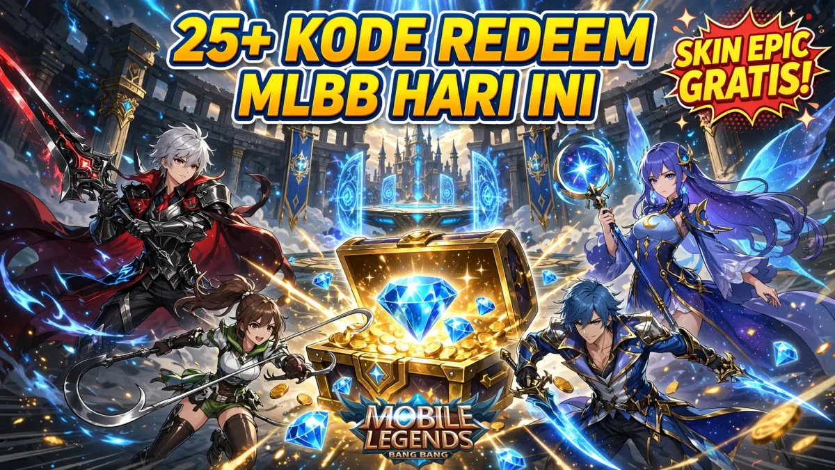 25+ Kode Redeem MLBB Hari Ini yang Masih Aktif, Ada Skin Epic Gratis