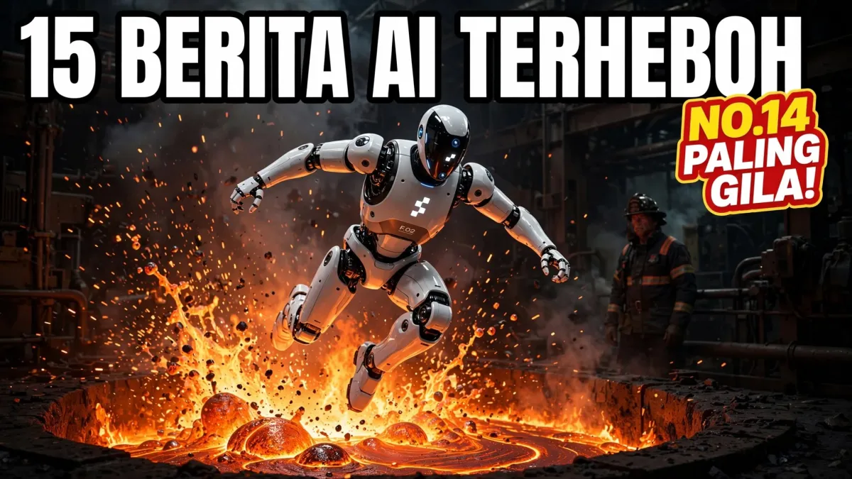 Rangkuman 15 Berita AI Paling Heboh Pekan Ini: Robot Terjun ke Lava, Paus Kecam Seni AI, Hingga Gemini 4 Argon Kalahkan GPT-6