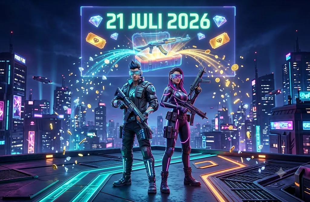 Update Kode Redeem FF 21 Juli 2026: Dapatkan Voucher, Diamond, dan Skin Eksklusif Sekarang Juga!