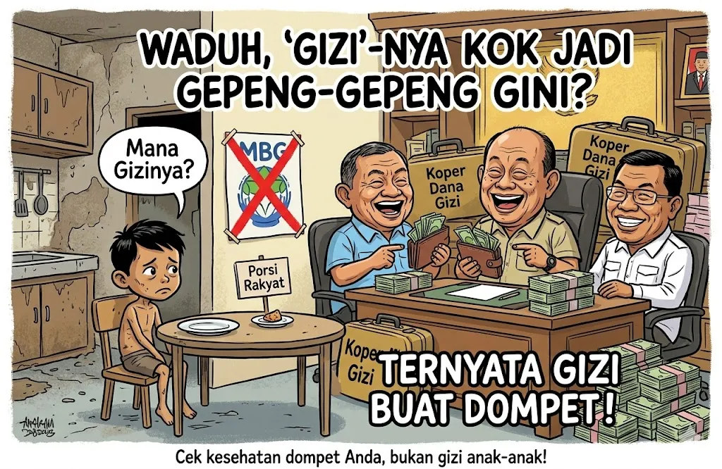 Program MBG: Maksudnya Bikin Anak Kenyang, Realitanya Eks Pejabat BGN 'Kenyang' Harta 60 M