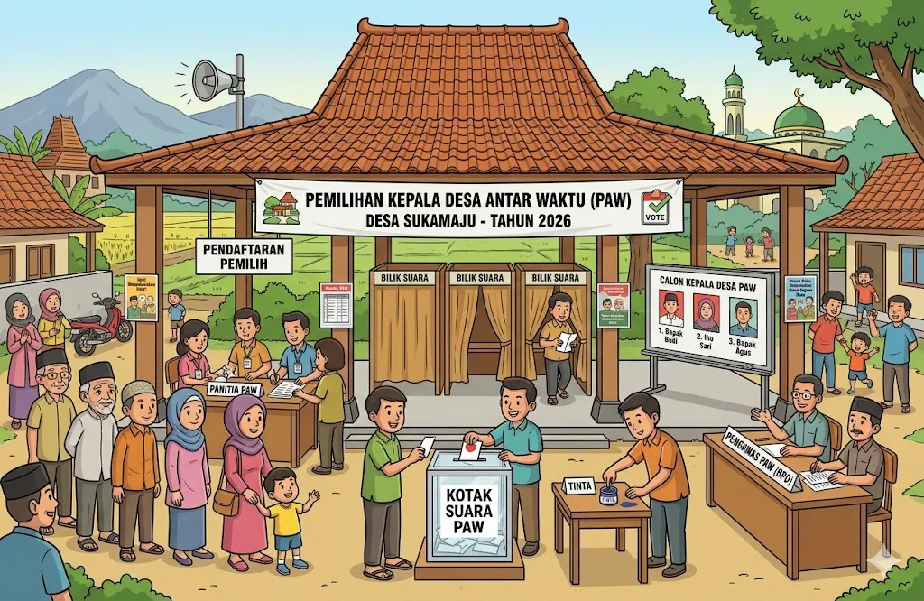 Tata Cara Pemilihan Kepala Desa Antar Waktu (PAW) Terbaru
