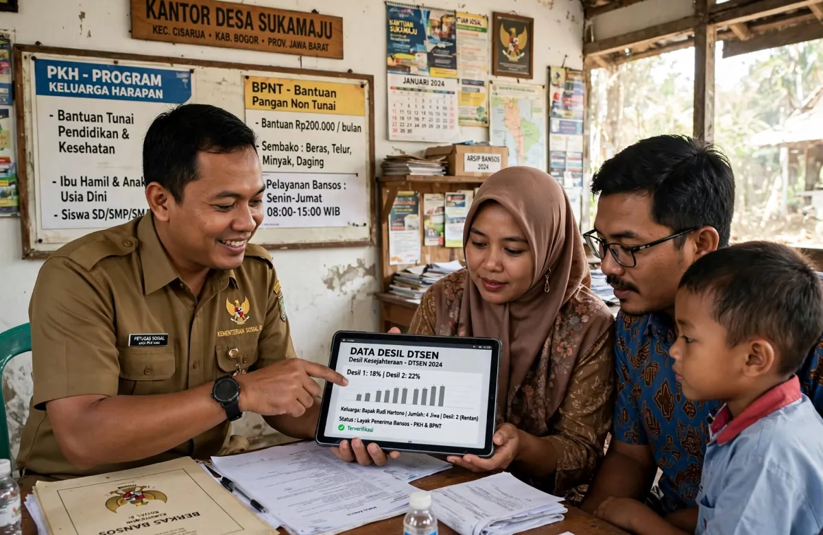12 Juta Data Baru Masuk DTSEN, Kenapa Desil Bisa Loncat ke 9 dan 10?