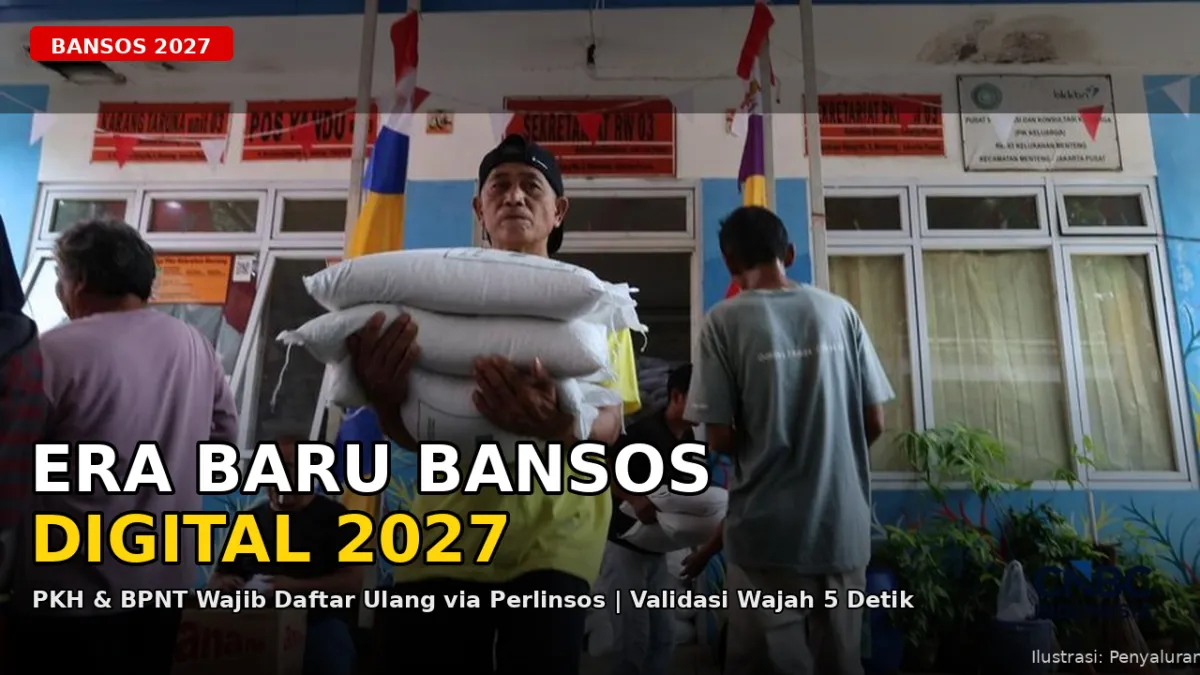 Pemerintah Masuk Era Baru Bansos Digital, Registrasi Ulang PKH dan BPNT 2027 Dimulai
