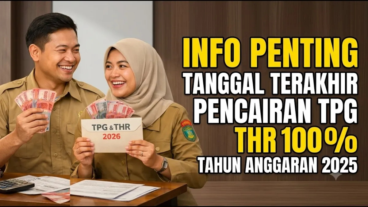 TPG THR 100% untuk Guru ASN Segera Cair! Ini Fakta dan Mekanisme Pencairannya